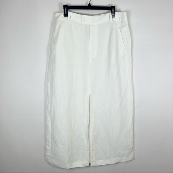 Madewell Black and White Midi Skirt - Picture 7 of 13